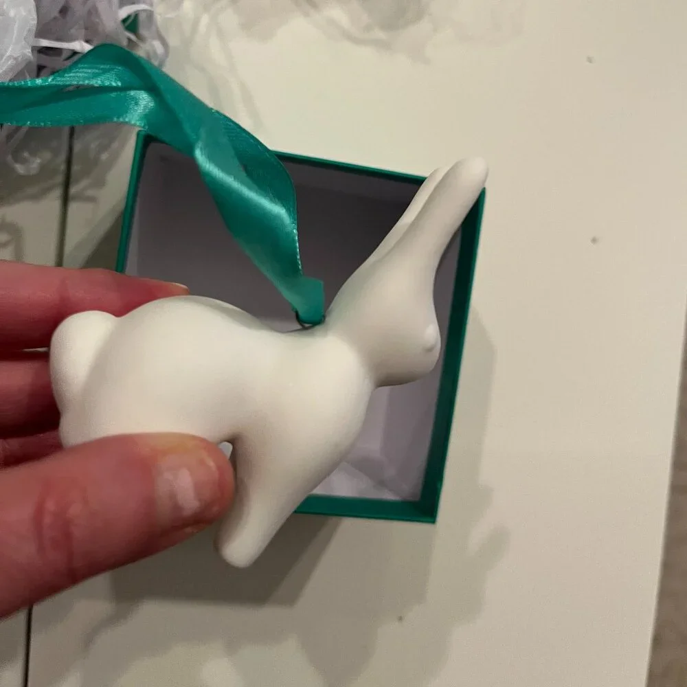 Jonathan Adler Menagerie Rabbit Porcelain Decor Sculptural‎ Accent (h-dec/x)